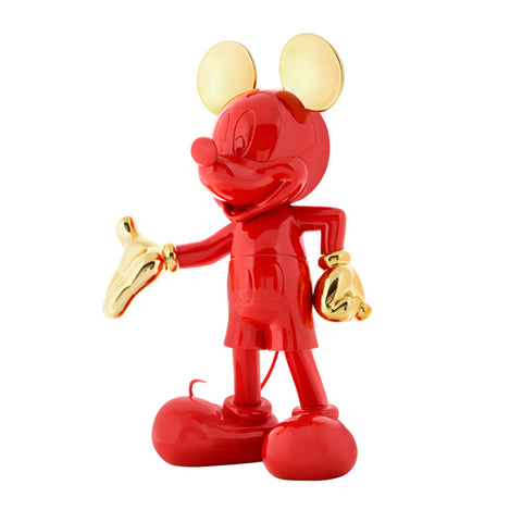 LEBLON DELIENNE<br/>迎賓造型米奇人偶擺飾 - 紅&金