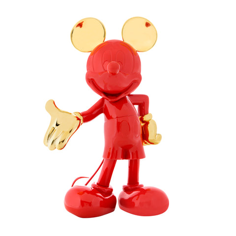 LEBLON DELIENNE<br/>迎賓造型米奇人偶擺飾 - 紅&金