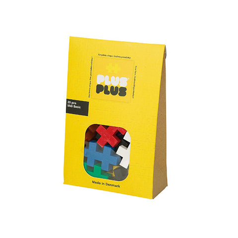PLUS-PLUS Midi - 20pcs<br/>加加積木顆粒 - 彩虹系列 20片裝