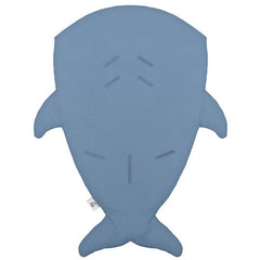 BABY BITES<br/>純棉手作嬰幼兒睡袋 湛灰藍 (輕量版) - Shark Tank Taiwan 