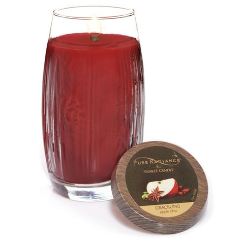 Pure Radiance™ Large 22 oz. Crackling LumiWick™ - Apple Chai