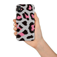 COCONUT LANE Pink Leopard Phone Case<BR/>粉紅豹紋手機殼
