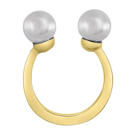 RIO DE JANEIRO - Ring - Gold with 8 Cream