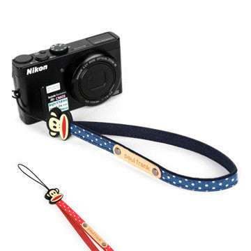 PAUL FRANK Camera Strap<br/>大嘴猴 小 DC 窄版手腕帶 13PF-SH03 (共2色) - Shark Tank Taiwan 