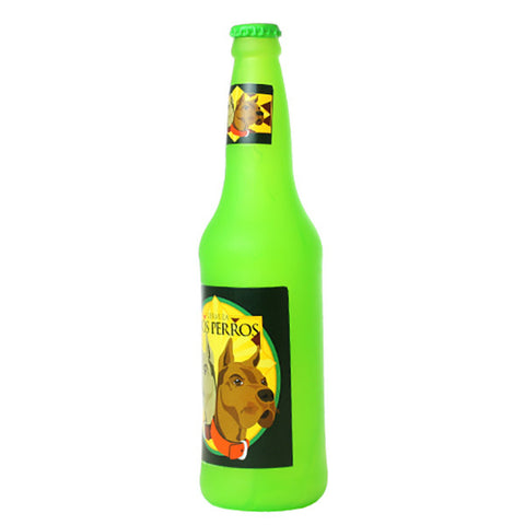 SILLY SQUEAKER Beer Bottle Barks - Dos Perros<br/>涼狗啤酒咬咬玩具 - Shark Tank Taiwan 