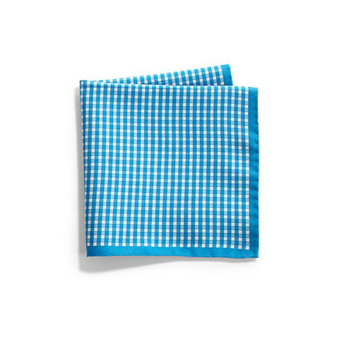 Saks Fifth Avenue Collection - Gingham & Paisley Silk Pocket Square