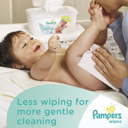 Pampers Sensitive Baby Wipes Refill - 448ct 增厚濕紙巾 - Shark Tank Taiwan 歐美時尚生活網