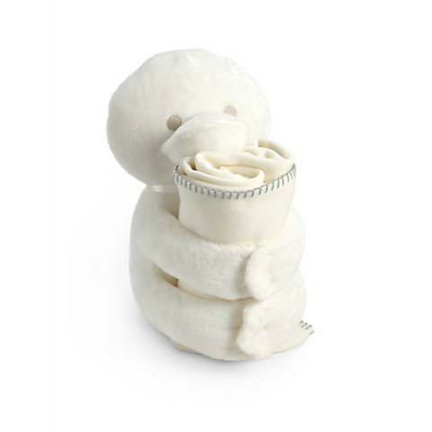 Armani Junior - Infant's Baby Eagle Holder & Fleece Blanket - Shark Tank Taiwan 歐美時尚生活網