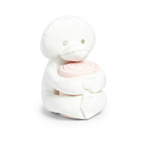 Armani Junior - Infant's Baby Eagle Holder & Fleece Blanket - Shark Tank Taiwan 歐美時尚生活網