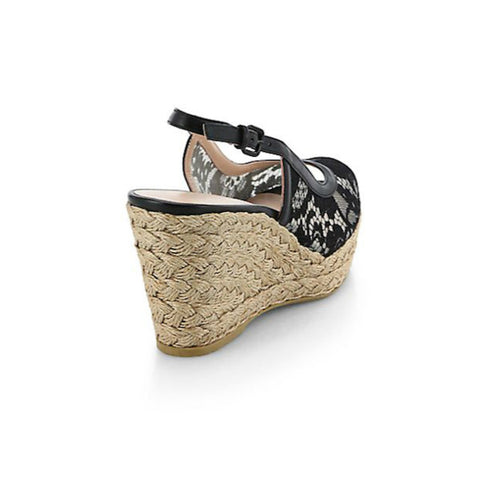 Stuart Weitzman - Tuileries Lace Wedge Espadrilles - Shark Tank Taiwan 