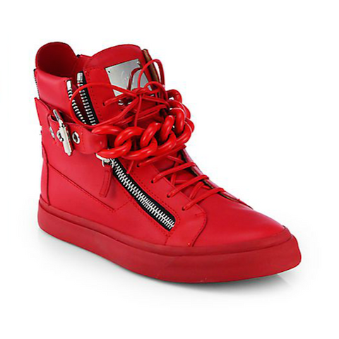 Giuseppe Zanotti - Tonal Chain Sneakers - Shark Tank Taiwan 