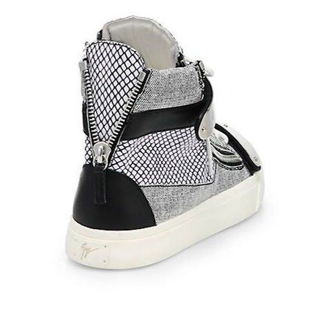 Giuseppe Zanotti - Scribble High-Top Sneakers - Shark Tank Taiwan 