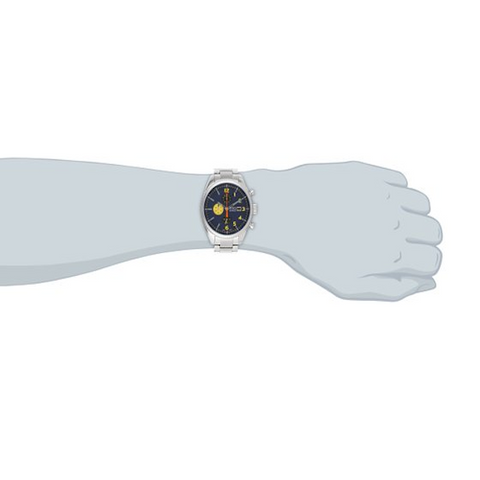 ESQ Movado - Men's 07301446 Catalyst Ionic Black-Plated Steel and Bracelet Blue Chrono Dial Watch - Shark Tank Taiwan 