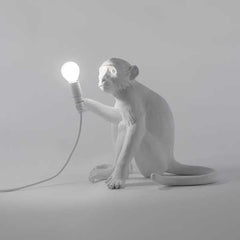 SELETTI<BR/>猴子坐姿造型燈