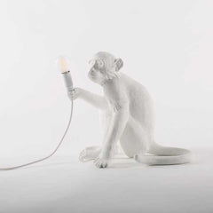 SELETTI<BR/>猴子坐姿造型燈