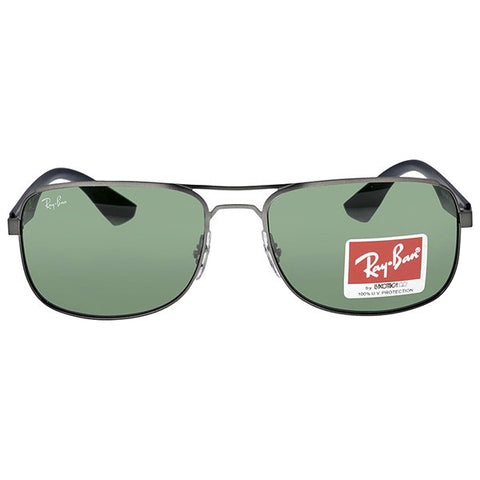 RAY BAN - Square Green Classic Frame Sunglasses