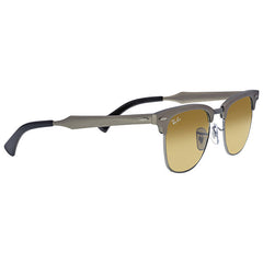 RAY BAN - Clubmaster Brown Gradient Aluminum Sunglasses - Shark Tank Taiwan 