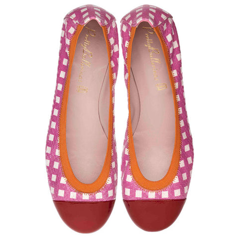 PRETTY BALLERINAS<BR/>Shirley 系列 海灘風情印花平底鞋 (共2色) - Shark Tank Taiwan 