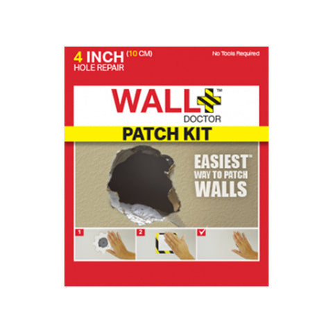WALL DOCTOR 4 Inch Drywall Repair Patch Kit<br/>美國牆壁修補救星 10cm