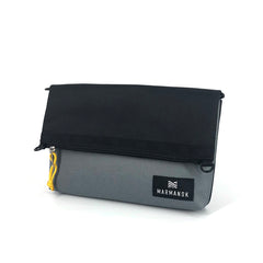 MARMANSK Lovozero<br/>超薄輕便摺疊隨身側背包 - Black & Grey