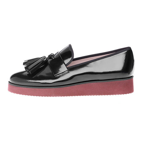 PRETTY BALLERINAS<br/>厚底漆皮樂福鞋 (共2色) - Shark Tank Taiwan 