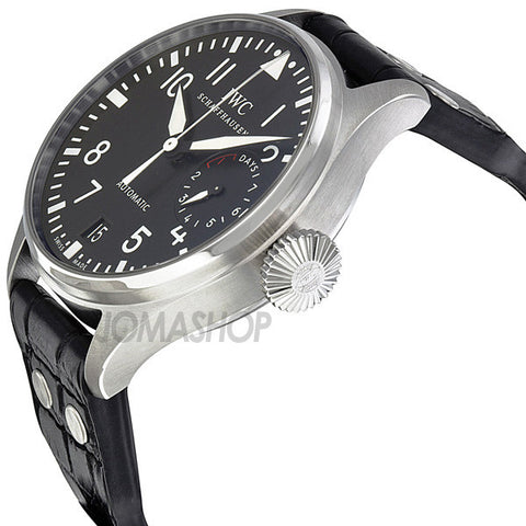 IWC - Big Pilot Black Dial Leather Mens Watch IW500901 (25%) - Shark Tank Taiwan 