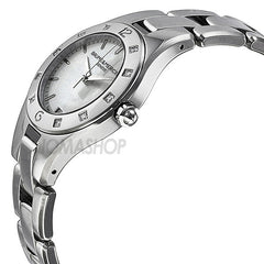 Baume and Mercier - Linea Mother of Pearl Stainless Steel Ladies Watch MOA10071 (70% off) - Shark Tank Taiwan 