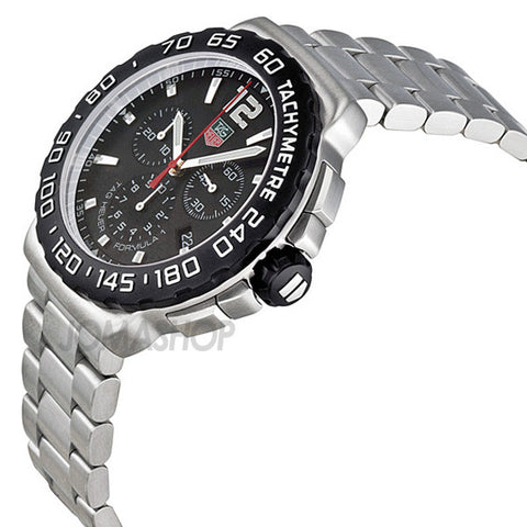 Tag Heuer - Formula 1 Chronograph Black Dial Stainless Steel Mens Watch CAU1110.BA0858 (36% off) - Shark Tank Taiwan 