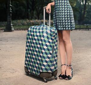 BIBELIB Suitcase Cover<br/>行李箱保護套 - 動物系列 (非洲豹) - Shark Tank Taiwan 