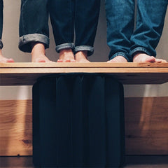 BOOKNITURE A Furniture Hidden In A Book - Black <br/>書本式移動傢俱 - 皮革黑 - Shark Tank Taiwan 