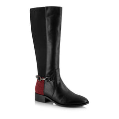 YULL SHOES Cumbria Flat Knee - High Boot<br/>坎布里亞及膝高跟靴 (共3色) - Shark Tank Taiwan 