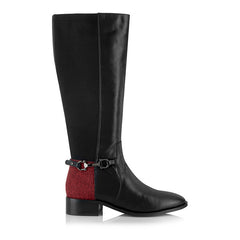 YULL SHOES Cumbria Flat Knee - High Boot<br/>坎布里亞及膝高跟靴 (共3色) - Shark Tank Taiwan 