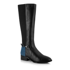 YULL SHOES Cumbria Flat Knee - High Boot<br/>坎布里亞及膝高跟靴 (共3色) - Shark Tank Taiwan 