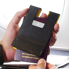 OGON Carbon Passport Clip RFID<br/>安全防盜碳纖維護照夾