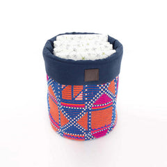 MARA MEA<BR/>多功能收納小籃-多彩刺繡款