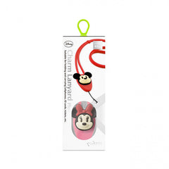 DISNEY Charm Lanyard Plus<br/>大逗扣彈力頸掛繩 - 米妮