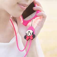 DISNEY Charm Lanyard Plus<br/>大逗扣彈力頸掛繩 - 米妮