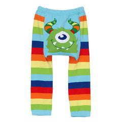 DOODLE PANTS Rainbow Monster Leggings<BR/>彩虹怪獸緊身褲 - Shark Tank Taiwan 歐美時尚生活網