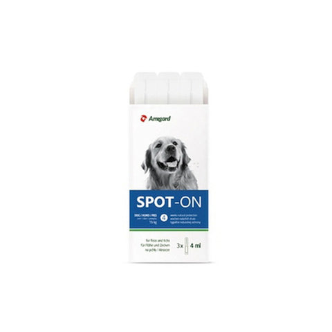 AMIGARD Spot-On<br/>安美佳天然驅蚤滴劑 - 15-30kg 犬種專用 (3劑入)