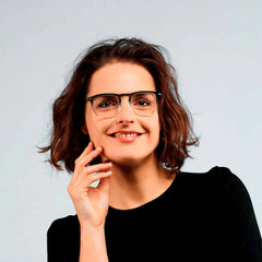 NOOZ<br/>抗藍光輕薄時尚造型平光閱讀眼鏡 - 矩形 (共8色)