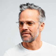 NOOZ<br/>抗藍光輕薄時尚造型平光閱讀眼鏡 - 矩形 (共8色)