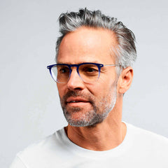 NOOZ<br/>抗藍光輕薄時尚造型平光閱讀眼鏡 - 矩形 (共8色)