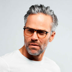 NOOZ<br/>抗藍光輕薄時尚造型平光閱讀眼鏡 - 矩形 (共8色)