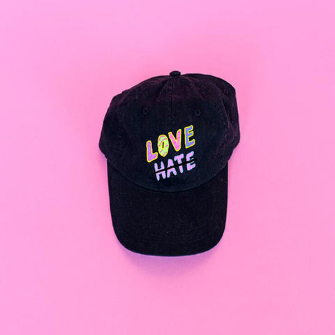 THE STYLE CLUB<BR/>Love Not Hate Baseball Cap 棒球帽