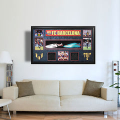 FC Barcelona Autographed Shoe<br/>西甲巴塞隆納隊-梅西、內馬爾簽名球鞋 - Shark Tank Taiwan 