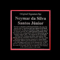 FC Barcelona Autographed Shoe<br/>西甲巴塞隆納隊-梅西、內馬爾簽名球鞋 - Shark Tank Taiwan 