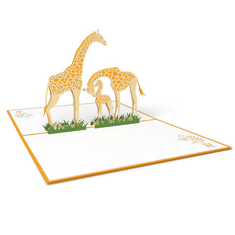 LOVEPOP Giraffe 3D card<br>萬用卡片－長頸鹿 - Shark Tank Taiwan 