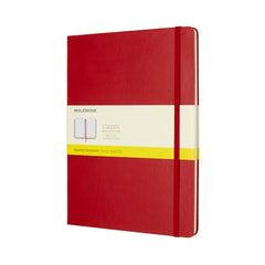 MOLESKINE<br/>經典紅色硬殼筆記本 (XL型) - 方格