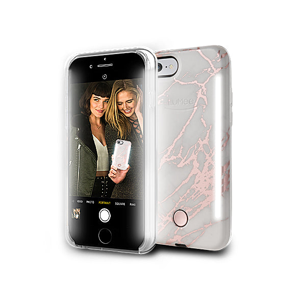 LUMEE Duo iPhone 8, 7, 6s, 6<br/>雙面 LED 補光手機殼 - 特殊款 (共2色)