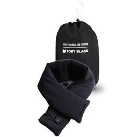 TOBY BLACK<br/>智能恆溫發熱圍巾發熱枕禮盒 - 豪華組 (經典黑)